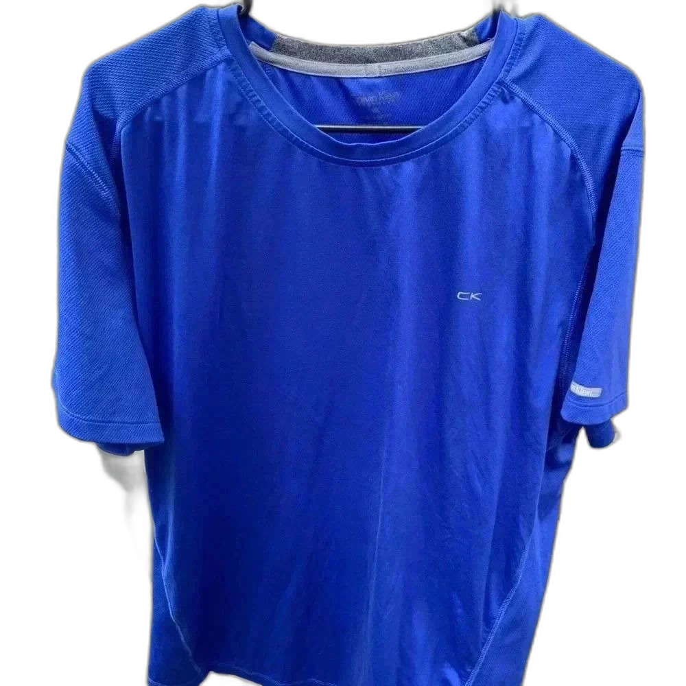 Calvin Klein Mens Short Sleeve Dry Fit Shirt